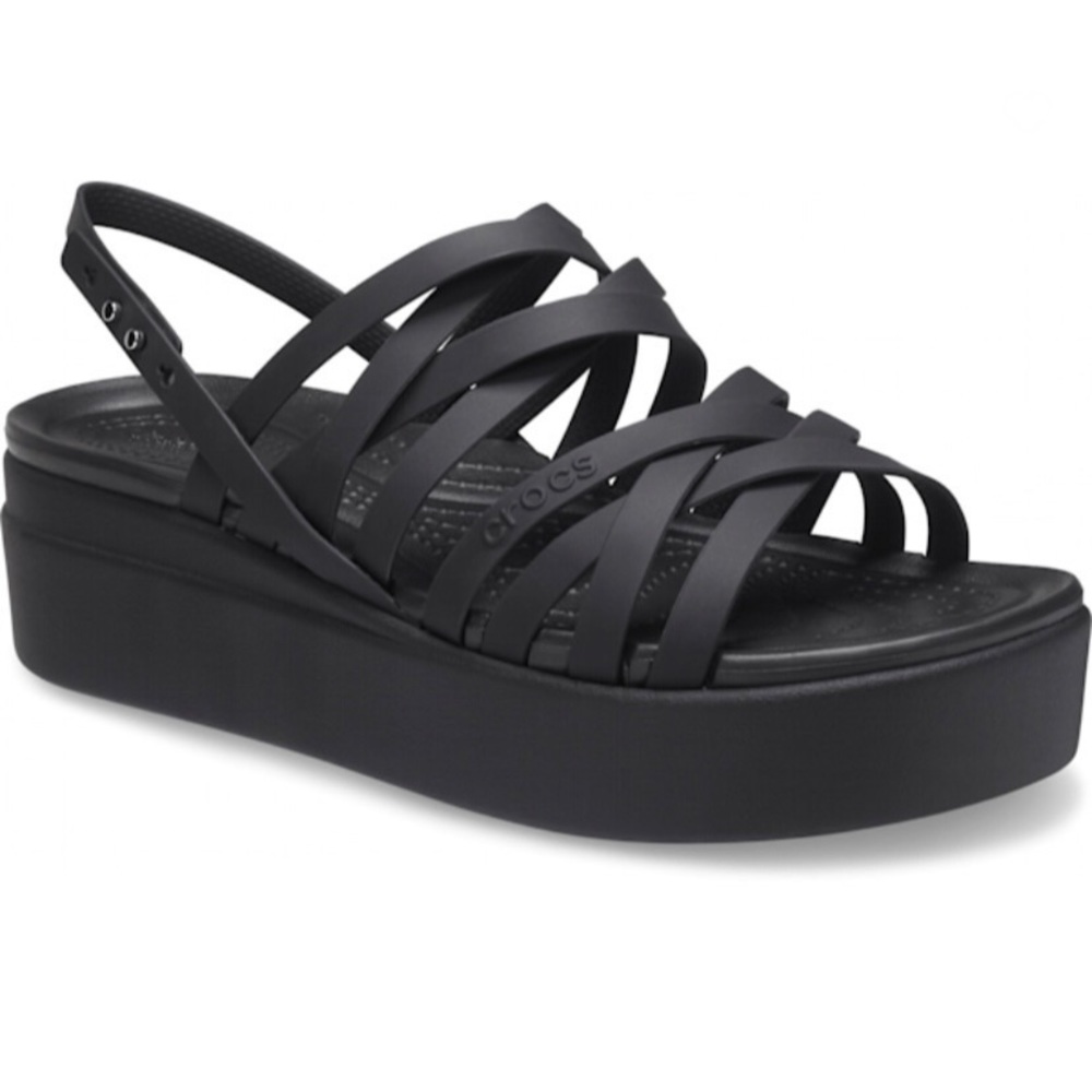 Crocs Platform Sandals Black SIZE 11 women